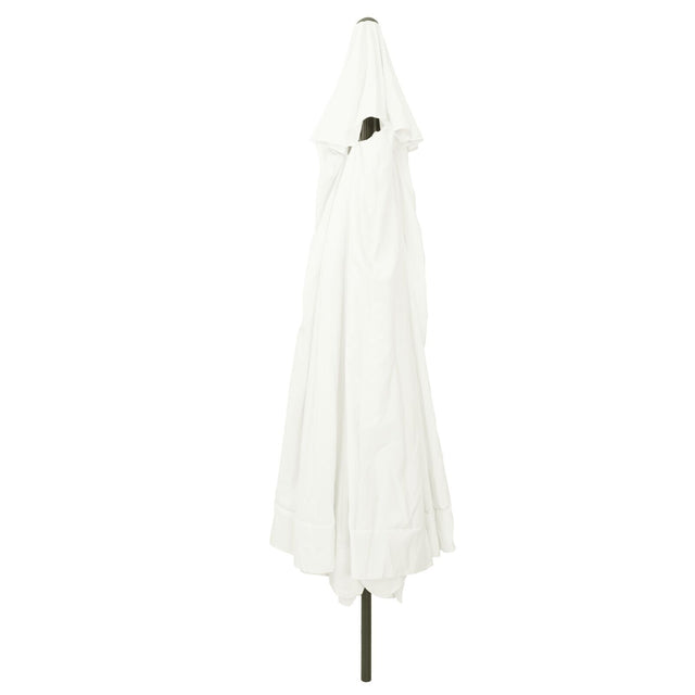 Garden Umbrella 395X245 Cm White
