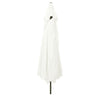 Garden Umbrella 395X245 Cm White