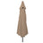Garden Umbrella 395X245 Cm White