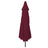 Garden Umbrella 395X245 Cm White