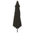 Garden Umbrella 395X245 Cm White
