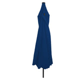 Garden Parasol With Led Lights 395X245 Cm White