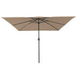 Square Garden Parasol 295X245 Cm White