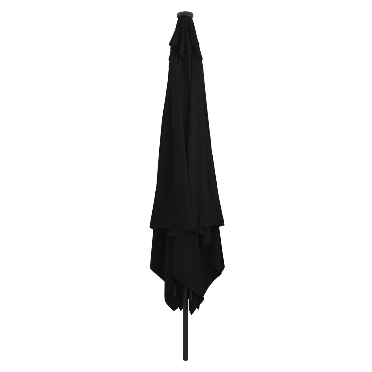Square Garden Parasol With Led Lights 295X245 Cm White