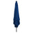 Square Garden Parasol With Led Lights 295X245 Cm White