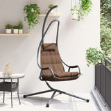 Hanging Chair With Stand And Cushion Steel