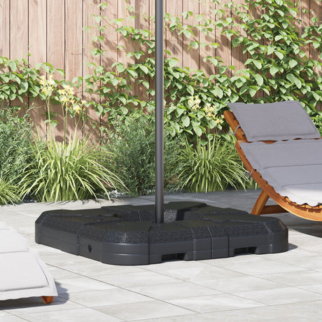 2-Piece Umbrella Base Set: 110Kg Sand Or 70Kg Water