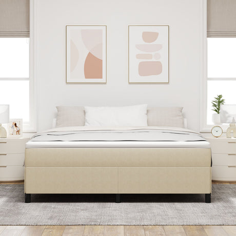 Bed Frame Corduroy Fabric