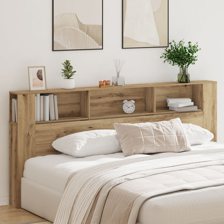 Headboard Cabinet 220X18.5X104.5 Cm