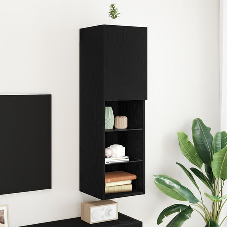 Led Tv Cabinet 30,5X30X102 Cm Engineered Wood