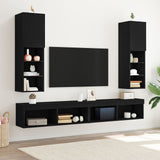 Led Tv Cabinet 30,5X30X102 Cm Engineered Wood