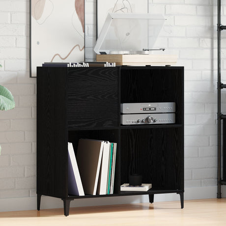 Record Cabinet 84,5X38X89 Cm Engineered Wood