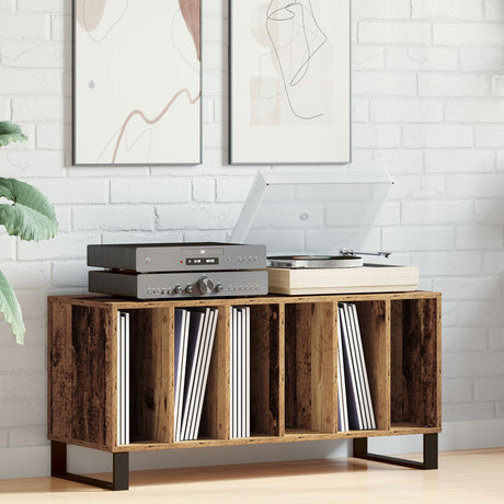 Record Cabinet Artisan Oak 100X38X48 Cm Engineered Wood
