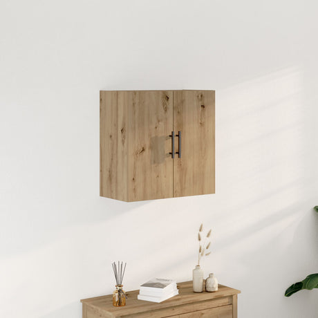 Wall-Mounted Cabinet Artisan Oak 60X31,5X60 Cm Engineered Wood
