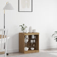 Sideboard With Led Lights Artisan Oak 60,5X37X67 Cm