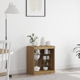 Sideboard With Led Lights Artisan Oak 60,5X37X67 Cm