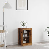Sideboard With Led Lights 41X37X67 Cm