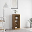Sideboard With Led Lights Artisan Oak 41X37X100 Cm