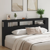 Led Headboard 160X18.5X103.5 Cm Engineered Wood