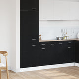 Black Oak Drawer Bottom Cabinet - 30X46X81.5 Cm, Made From Engineered Wood