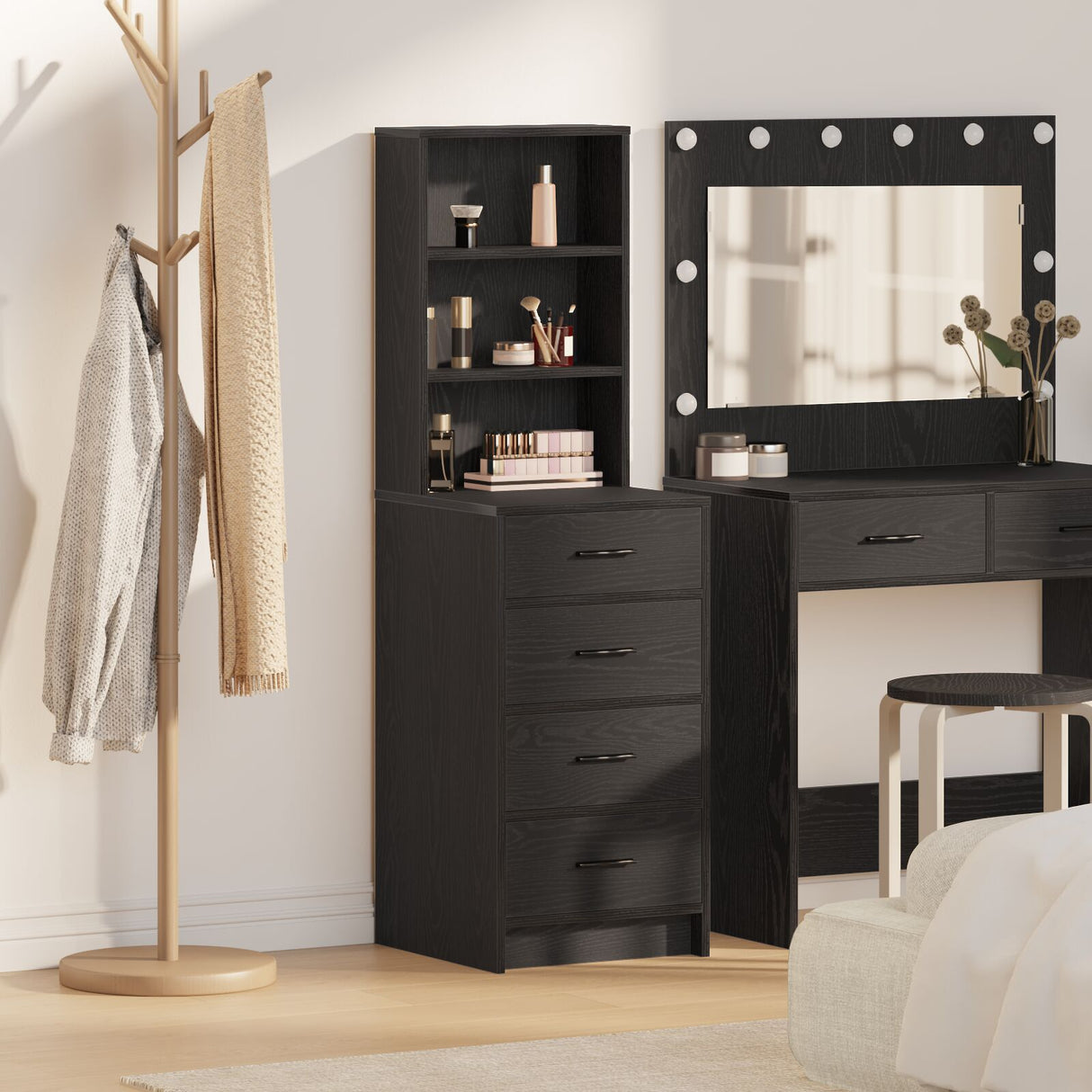 Highboard 40X41X135 Cm Engineered Wood