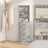 Highboard 40X41X135 Cm Engineered Wood