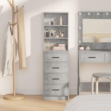 Highboard 40X41X135 Cm Engineered Wood