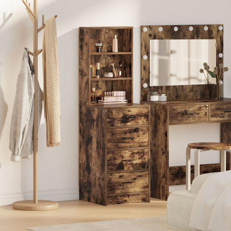 Highboard 40X41X135 Cm Engineered Wood