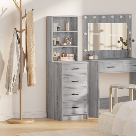 Highboard 40X41X135 Cm Engineered Wood