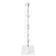 Vanity Mirror With Led Lights White 70X50X18 Cm