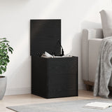 Storage Box In Black Oak - 40X42X46 Cm - Made Of Engineered Wood