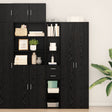 Highboard Artisan Oak 30X42,5X185 Cm Engineered Wood