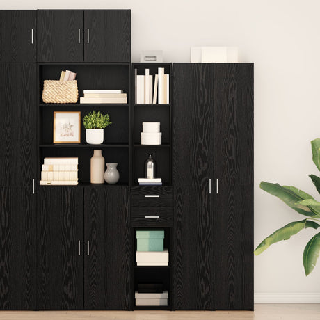Highboard Artisan Oak 30X42,5X185 Cm Engineered Wood