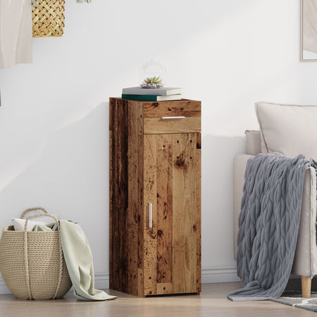 Sideboard Old Wood 30X42,5X93 Cm Engineered Wood