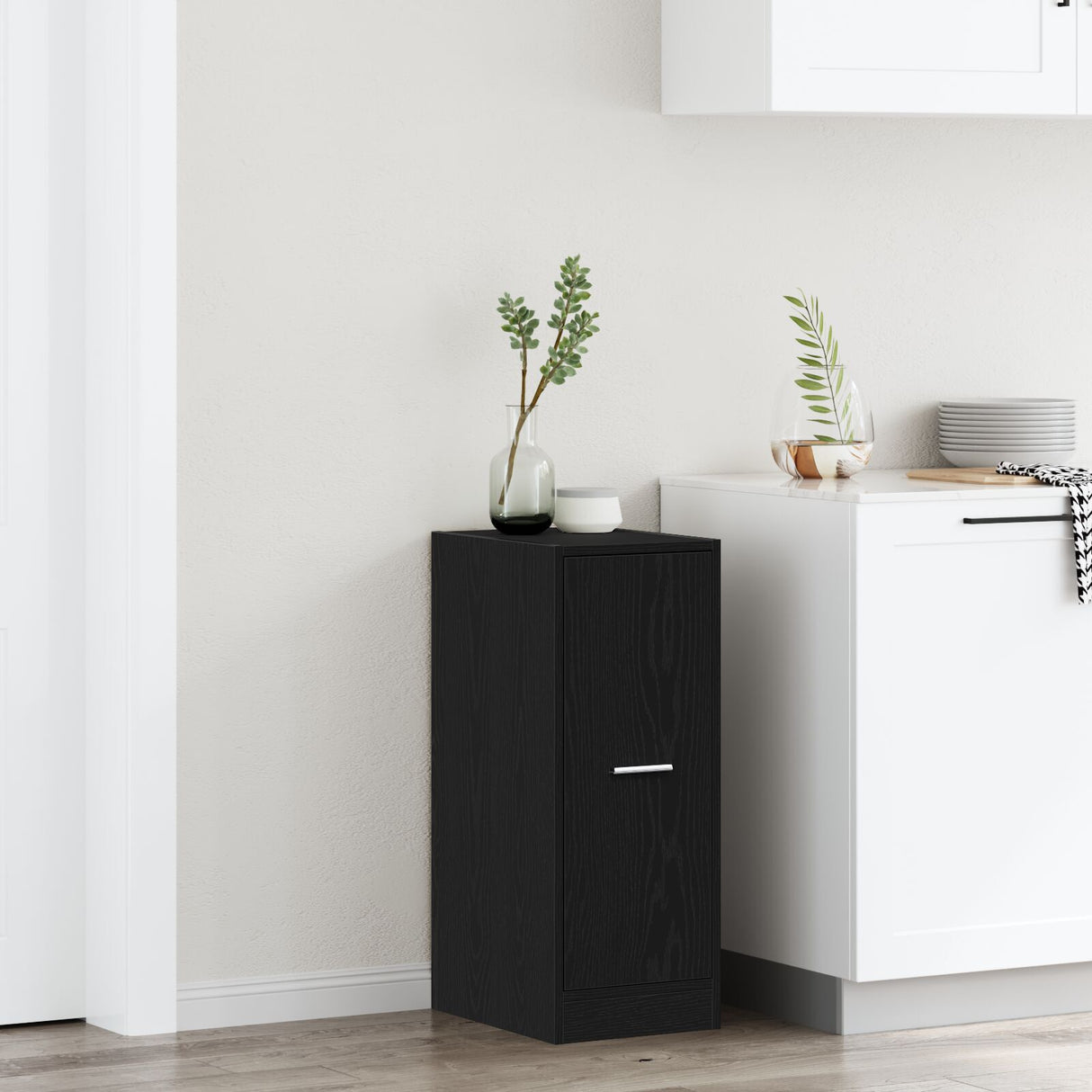Apothecary Cabinet Engineered Wood