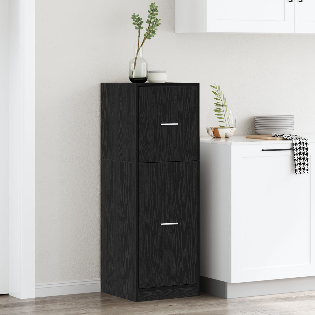 Apothecary Cabinet Engineered Wood