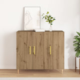 Sideboard Artisan Oak 90X34X80 Cm Engineered Wood