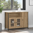 Sideboard Artisan Oak 100X35X75 Cm Engineered Wood