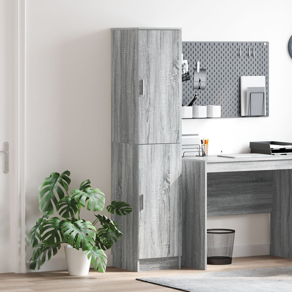 Buffet Cabinet Engineered Wood Moderate Buffet Cabinet