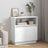 Sideboard With Led 71X34,5X75 Cm Engineered Wood