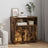 Sideboard With Led 71X34,5X75 Cm Engineered Wood
