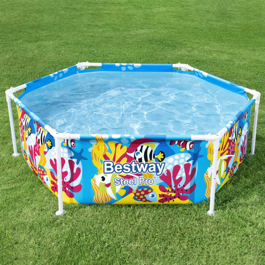 Steel Pro UV Careful Above Ground Pool for Kids 183x51 cm