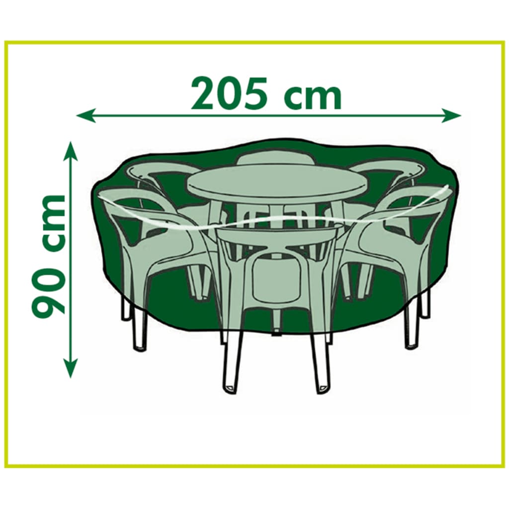 Garden Furniture Cover for Round tables 205x205x90 cm