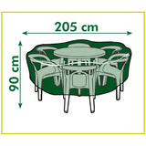 Garden Furniture Cover for Round tables 205x205x90 cm