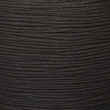 Vase Nature Rib Tapered 42x38 cm Black KBLR362