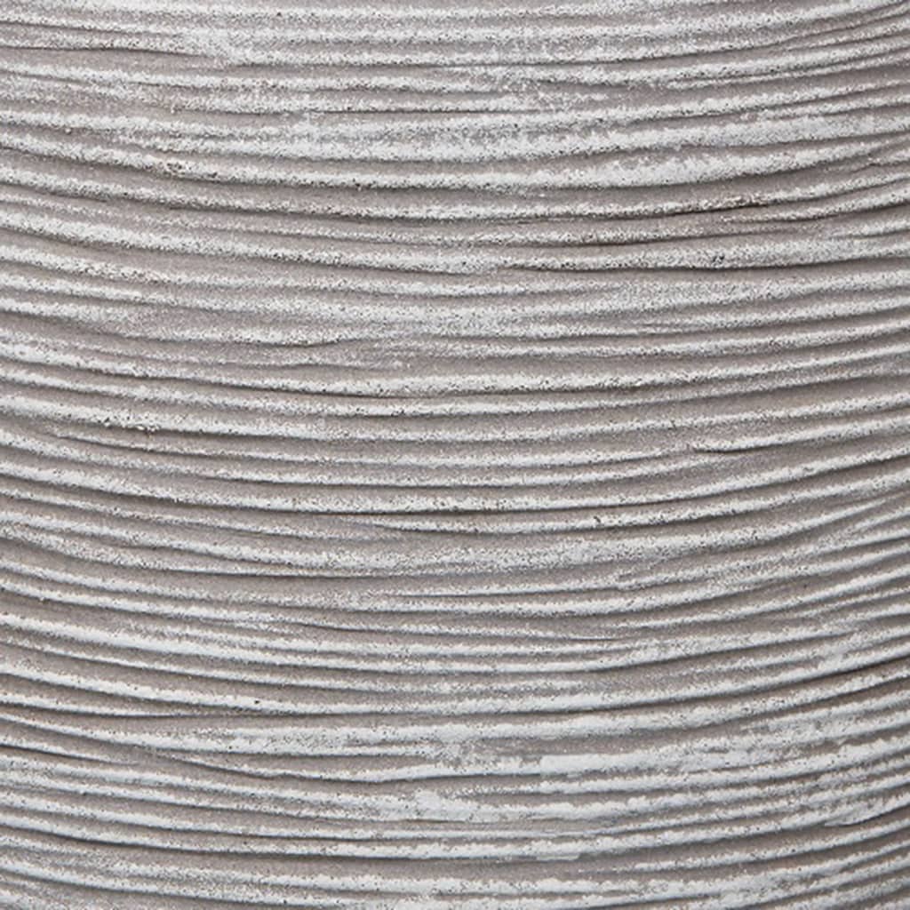 Vase Nature Rib Ball 40x32 cm Ivory KOFI270