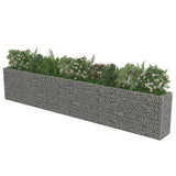 Gabion Raised Bed Galvanised Steel 540x50x100 cm