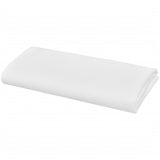 10 Dinner Napkins White 50 x 50 cm