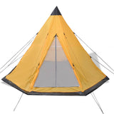 4-person Tent Yellow