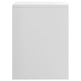 Bedside Cabinets 2 pcs High Gloss White 40x30x40 cm Engineered Wood